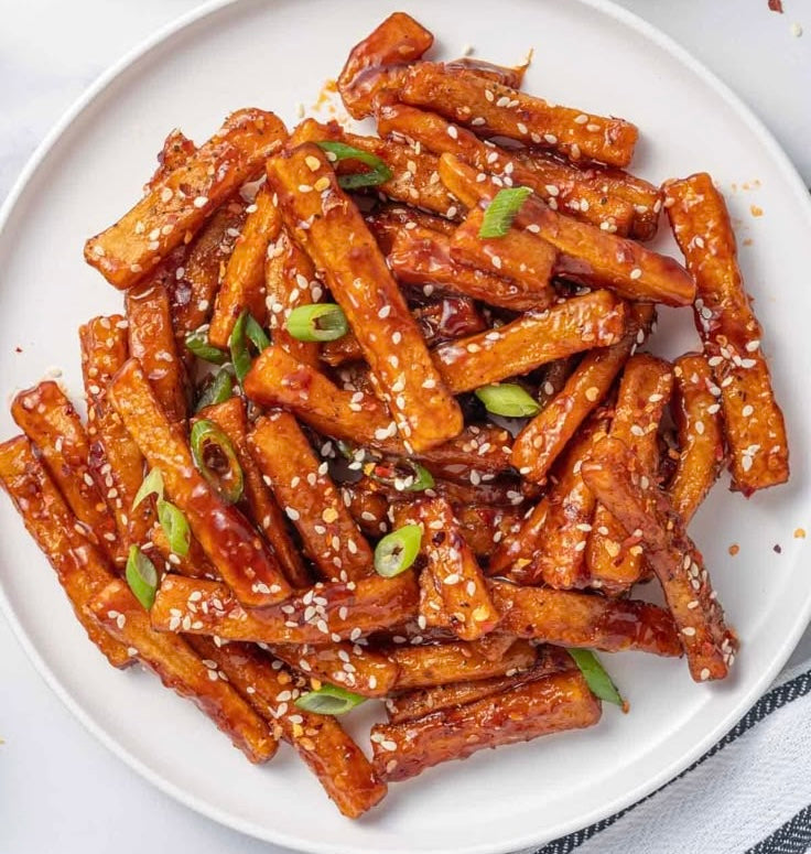 Honey Chilli Potatoes