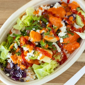 Saffron Infused Rice Bowl